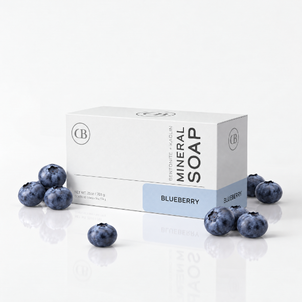 Blueberry Mineral Bar Soap (5pk)