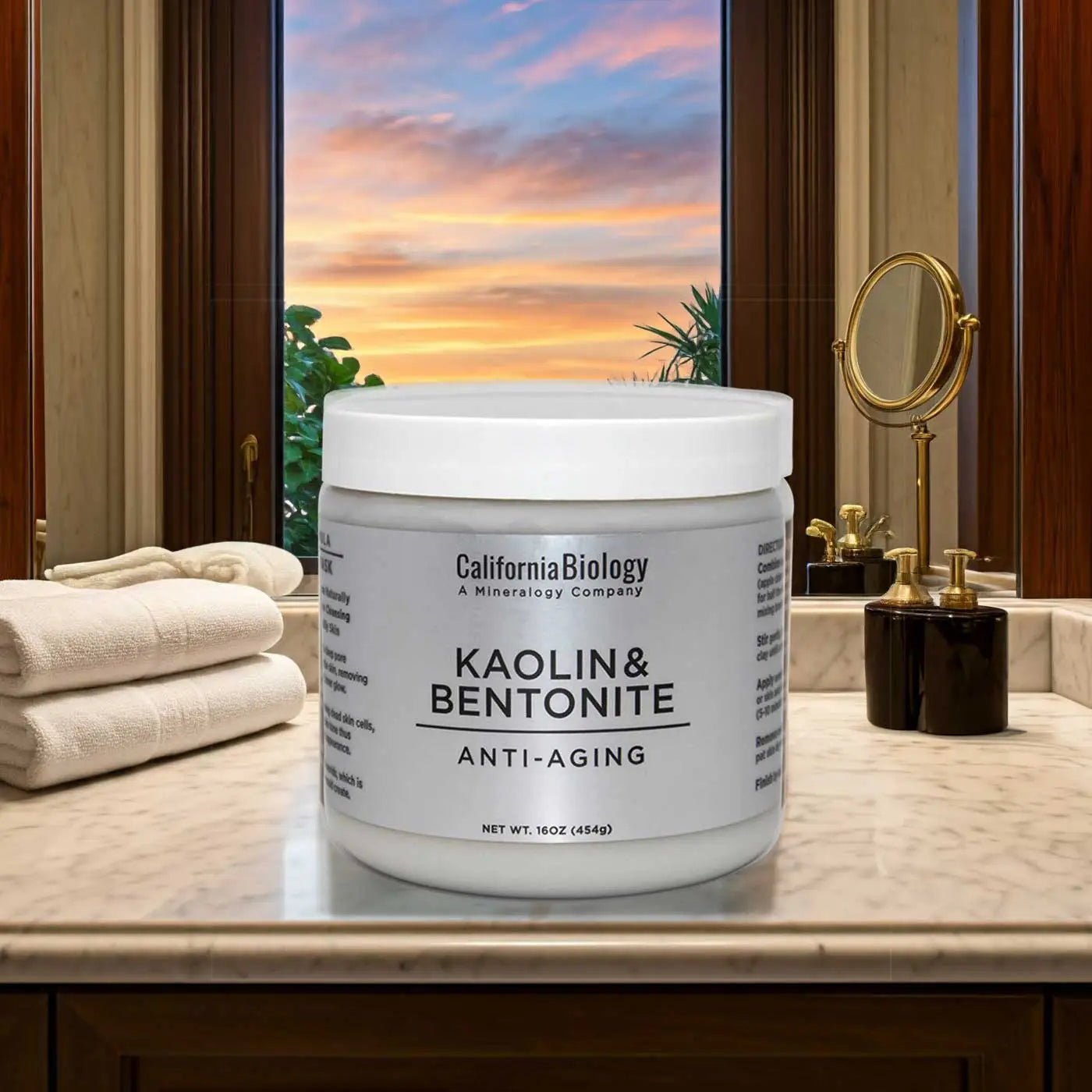 Kaolin & Bentonite  (16 oz. jar)